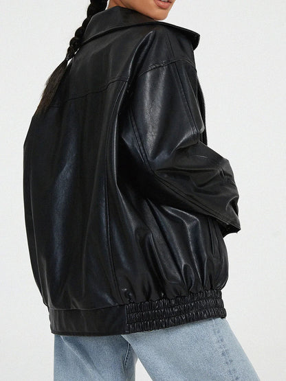 Veste Bomber Féminine Oversize Chic - Foivo