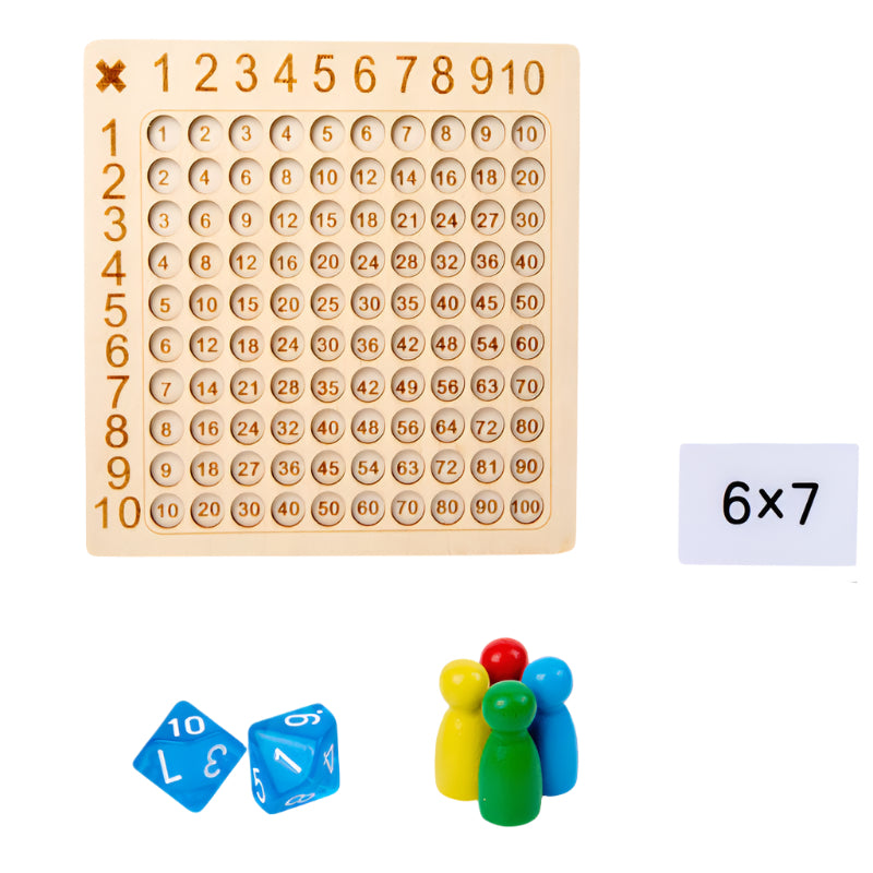 Boîte à Calculs En Bois Éducatif - BlxckFR