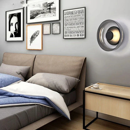 Lampe Murale Élégante – Déco Scandinave en Verre et Pierre