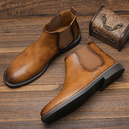 Bottines Chelsea Élégantes Homme