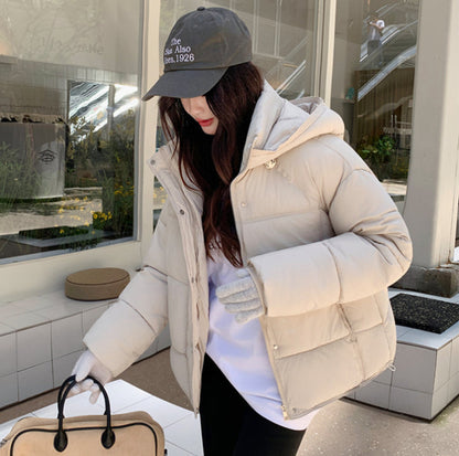 Doudoune Femme Hiver Élégante Capuche
