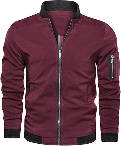 Veste Bomber Chic pour Hommes | Style Actuel et Décontracté