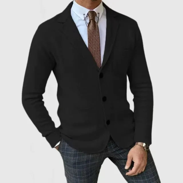 Blazer Homme Élégant Taille Slim Moderne