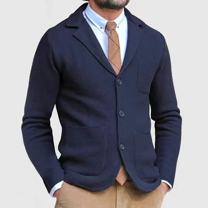 Blazer Homme Élégant Taille Slim Moderne