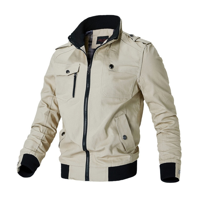 Veste Bomber Homme Élégante Style Urbain