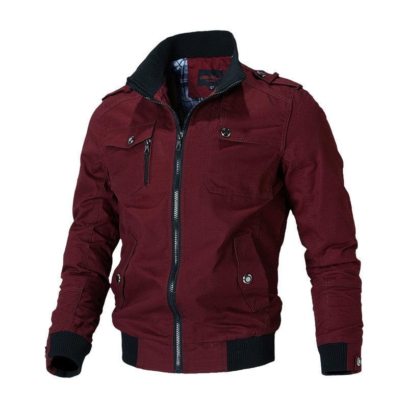 Veste Bomber Homme Élégante Style Urbain