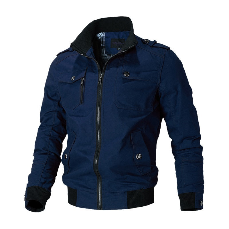 Veste Bomber Homme Élégante Style Urbain