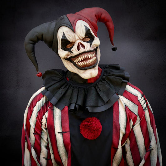 Masque de Clown Effrayant Carnaval Complet - BlxckFR