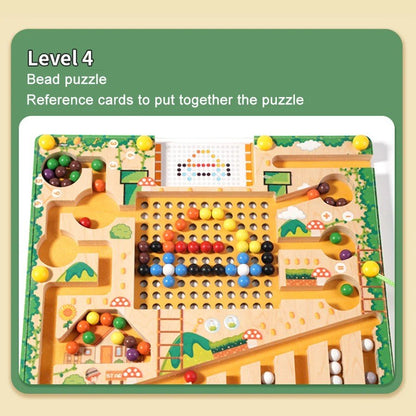 Jeu Montessori Labyrinthe Magnétique pour Enfants 6