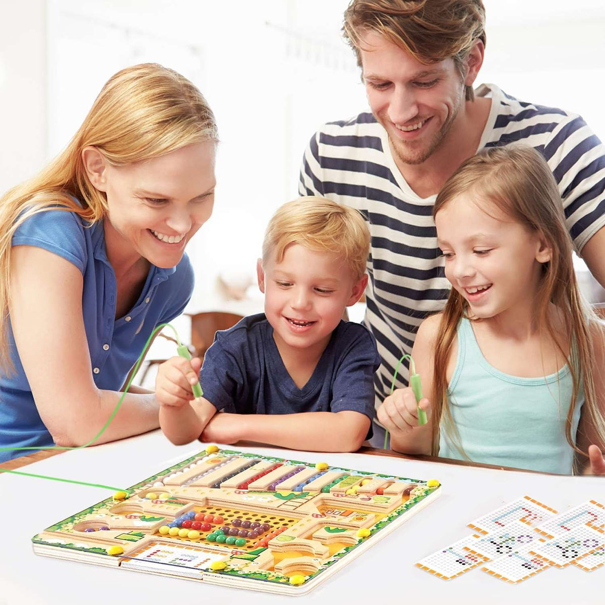 Jeu Montessori Labyrinthe Magnétique pour Enfants 8