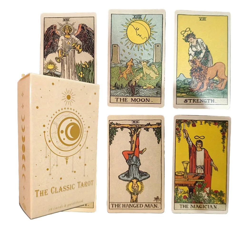 Jeu de cartes Tarot Classique Cartes Cartonnées - Foivo