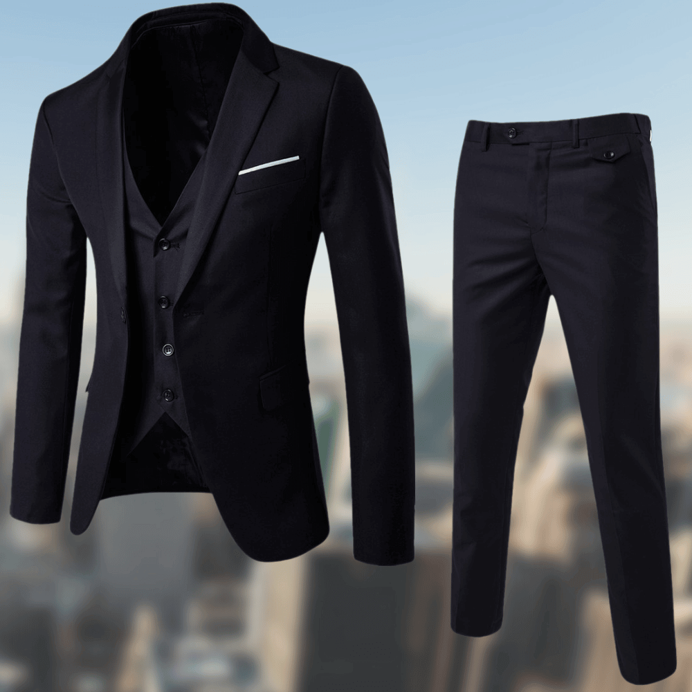 Costume Homme Élégant - Ensemble Slim Fit Blazer et Pantalon - BlxckFR