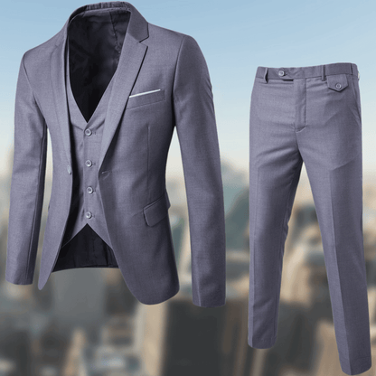 Costume Homme Élégant - Ensemble Slim Fit Blazer et Pantalon