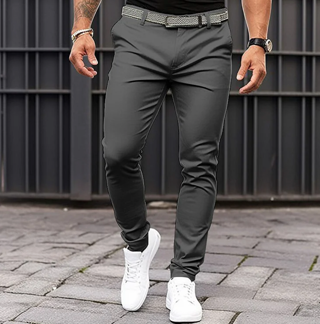 Pantalon décontracté style slim-fit - BlxckFR