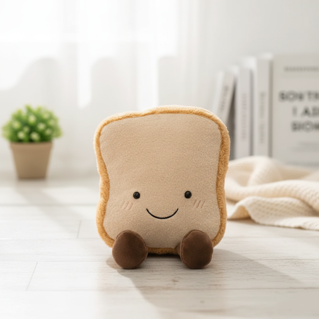 Jouet en Peluche Bretzel Croissant Toast 4