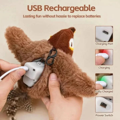 Jouet en Peluche pour Chats Actifs 6