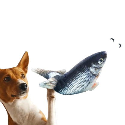 Jouet Interactif Chien Forme Poisson Souple - Foivo