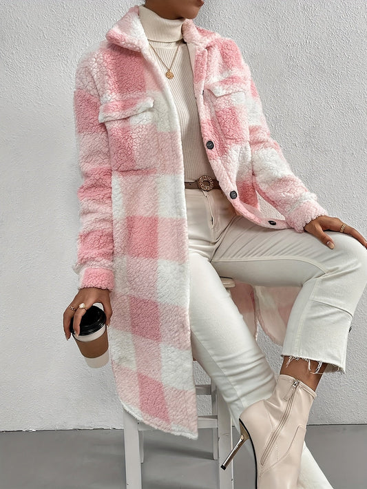 Manteau Fleece Douillet Féminin pour Hiver - Foivo