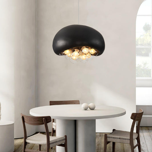 Luminaire Suspendu Élégant Verre Métal - Foivo