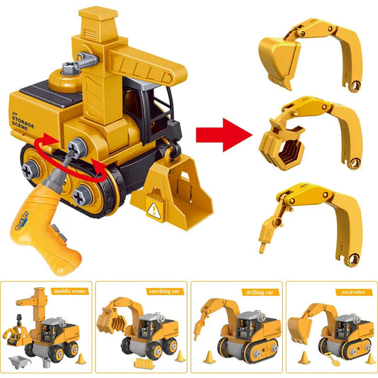 Jeux de Construction Véhicule Enfants Créatifs - BlxckFR