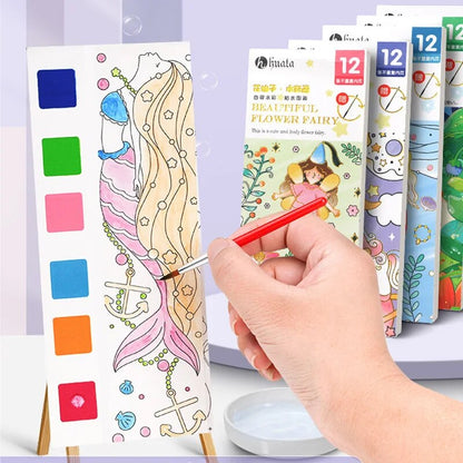 Livre de Coloriage Enfants Artistes