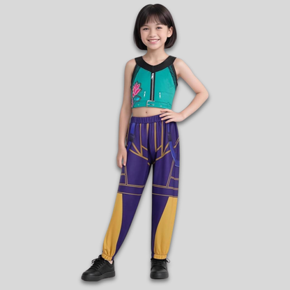 Costume Danse Kpop Enfant Tenue Pop Star