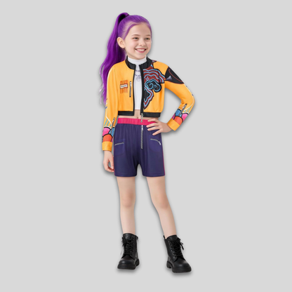 Costume Danse Kpop Enfant Tenue Pop Star