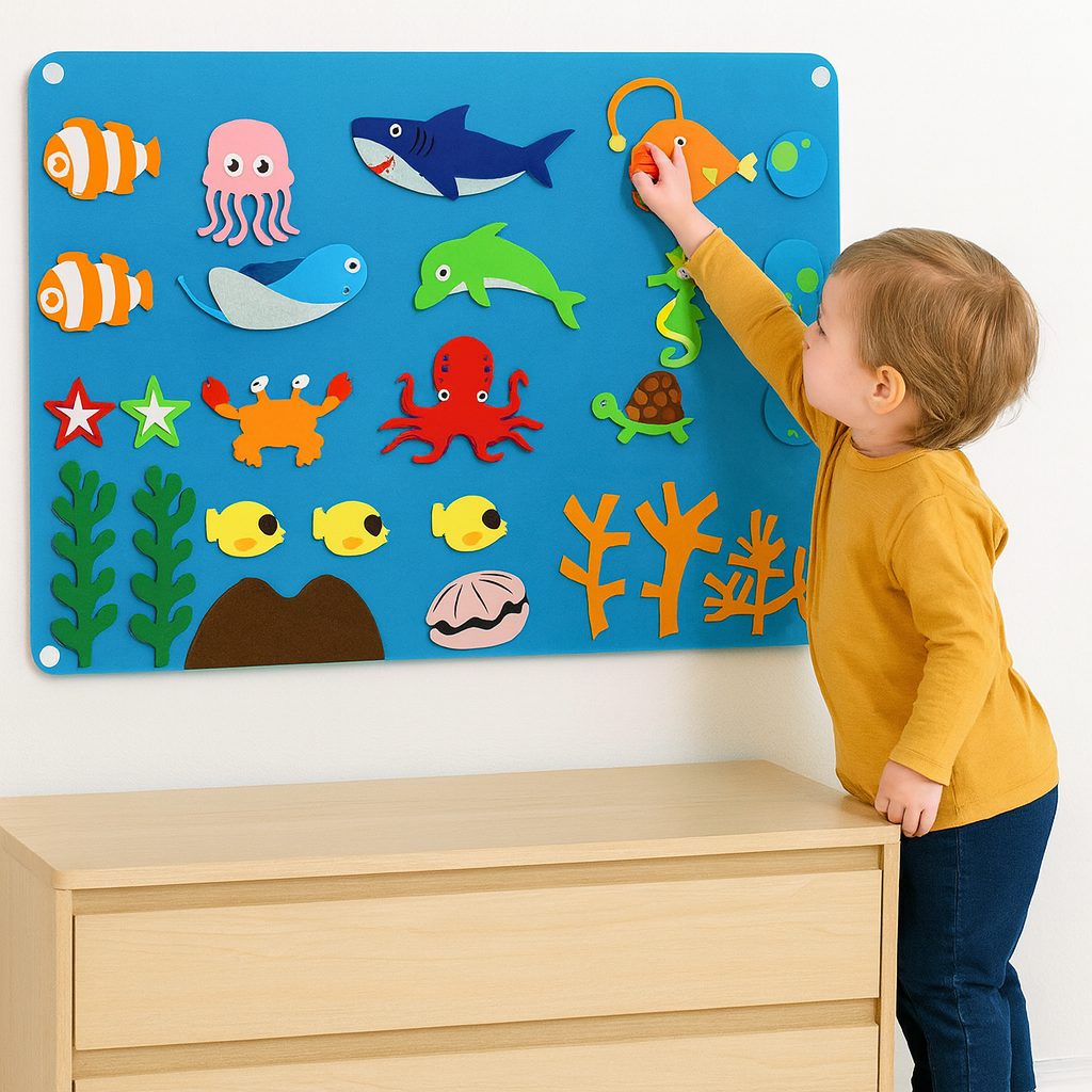 Décoration Murale Enfant Animaux Éducatifs