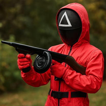 Costume d'Halloween Effrayant pour Enfant - Masque de Cosplay Protège