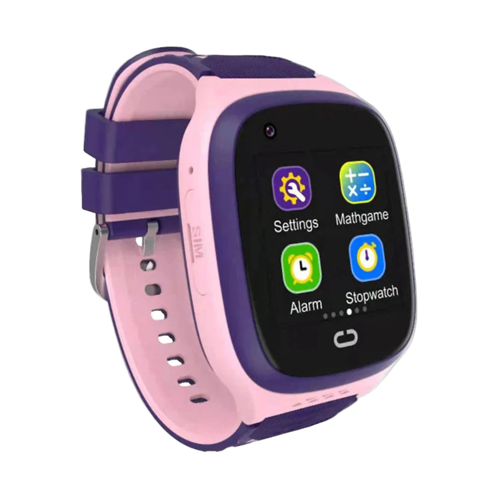 Montre Enfant GPS Étanche avec Appareil Photo et Écran Tactile - BlxckFR