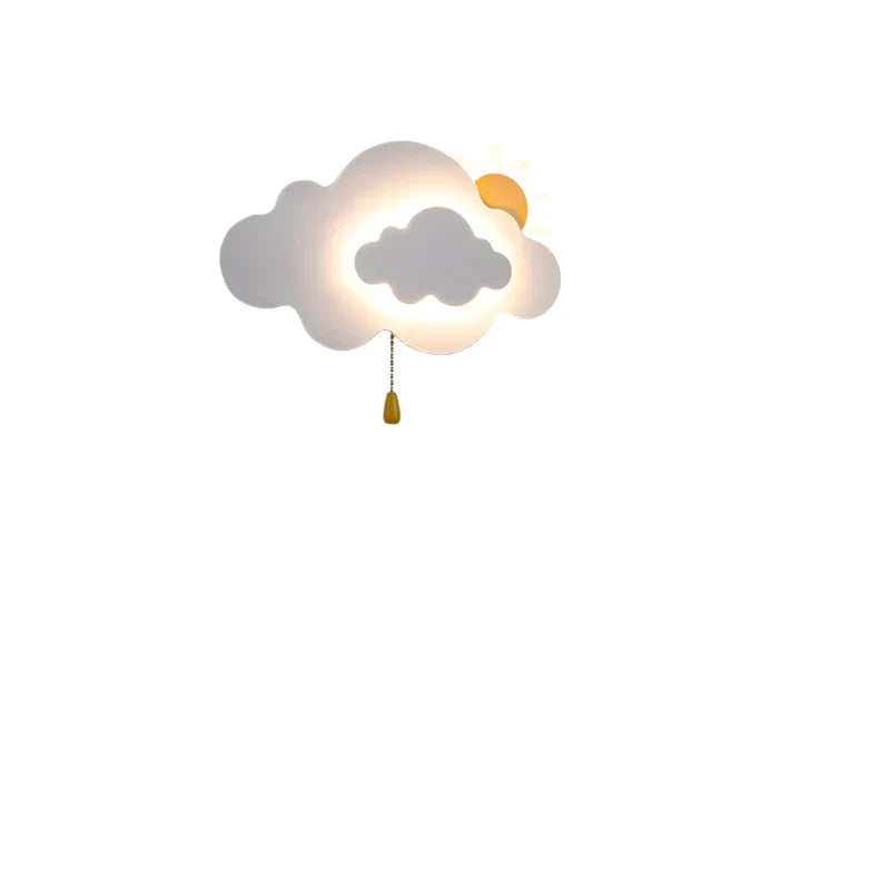 Lampe Murale Enfant Lumineuse Ciel Bleu