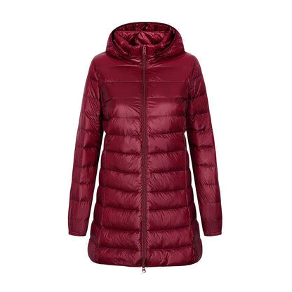 Veste Hivernale Douillette pour Femme | Capuche et Poches Utiles