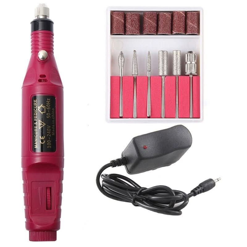Kit Manucure Pédicure Electrique Unisexe Compact et Pratique - Foivo