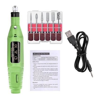 Kit de Manucure et Pédicure Électrique 6 en 1 5
