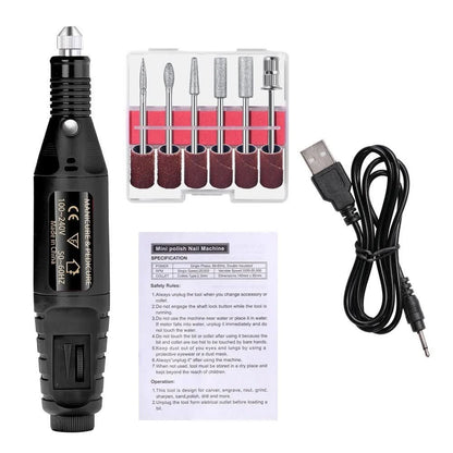 Kit de Manucure et Pédicure Électrique 6 en 1 6