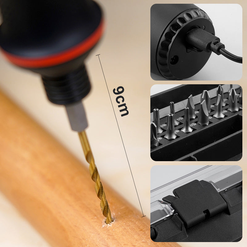 Kit de Tournevis Électrique Intelligent Multifonction pour Bricoleurs 5