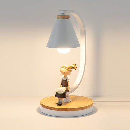 Lampe de Bureau Élégante | Décoration Oiseau Chic