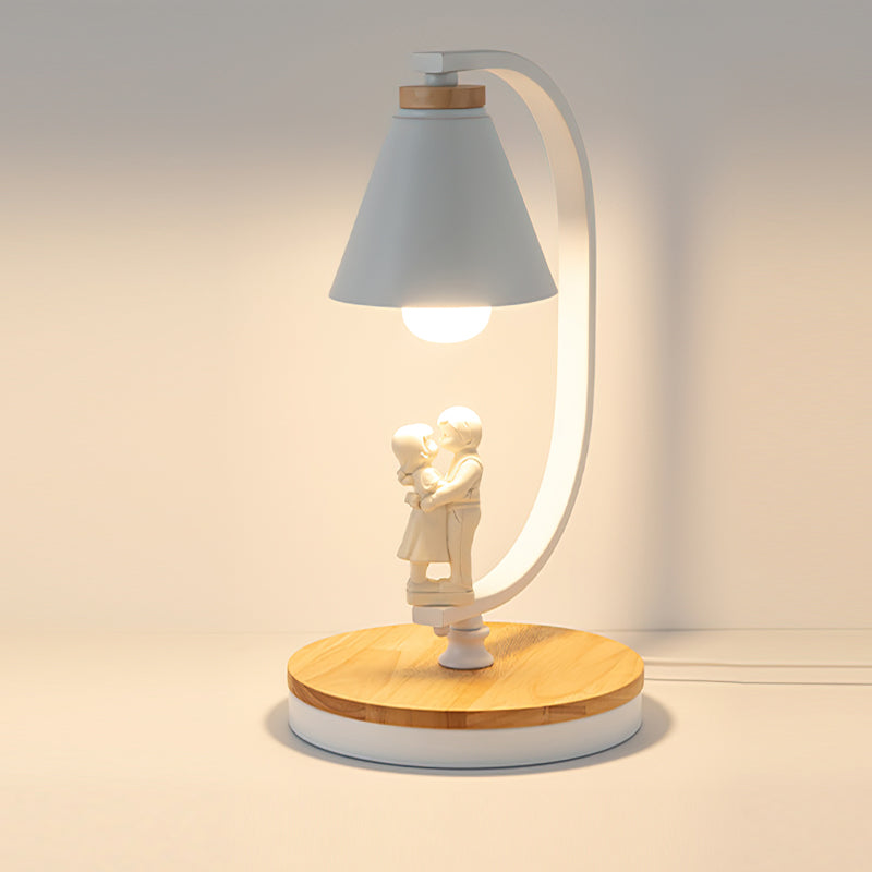 Lampe de Bureau Élégante | Décoration Oiseau Chic
