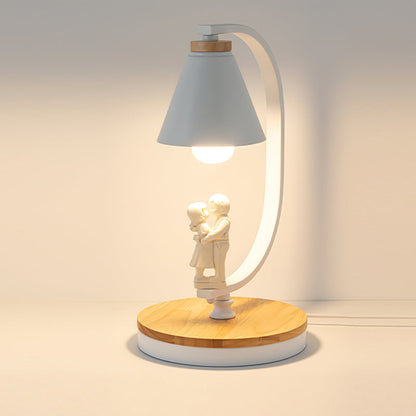 Lampe de Bureau Élégante | Décoration Oiseau Chic