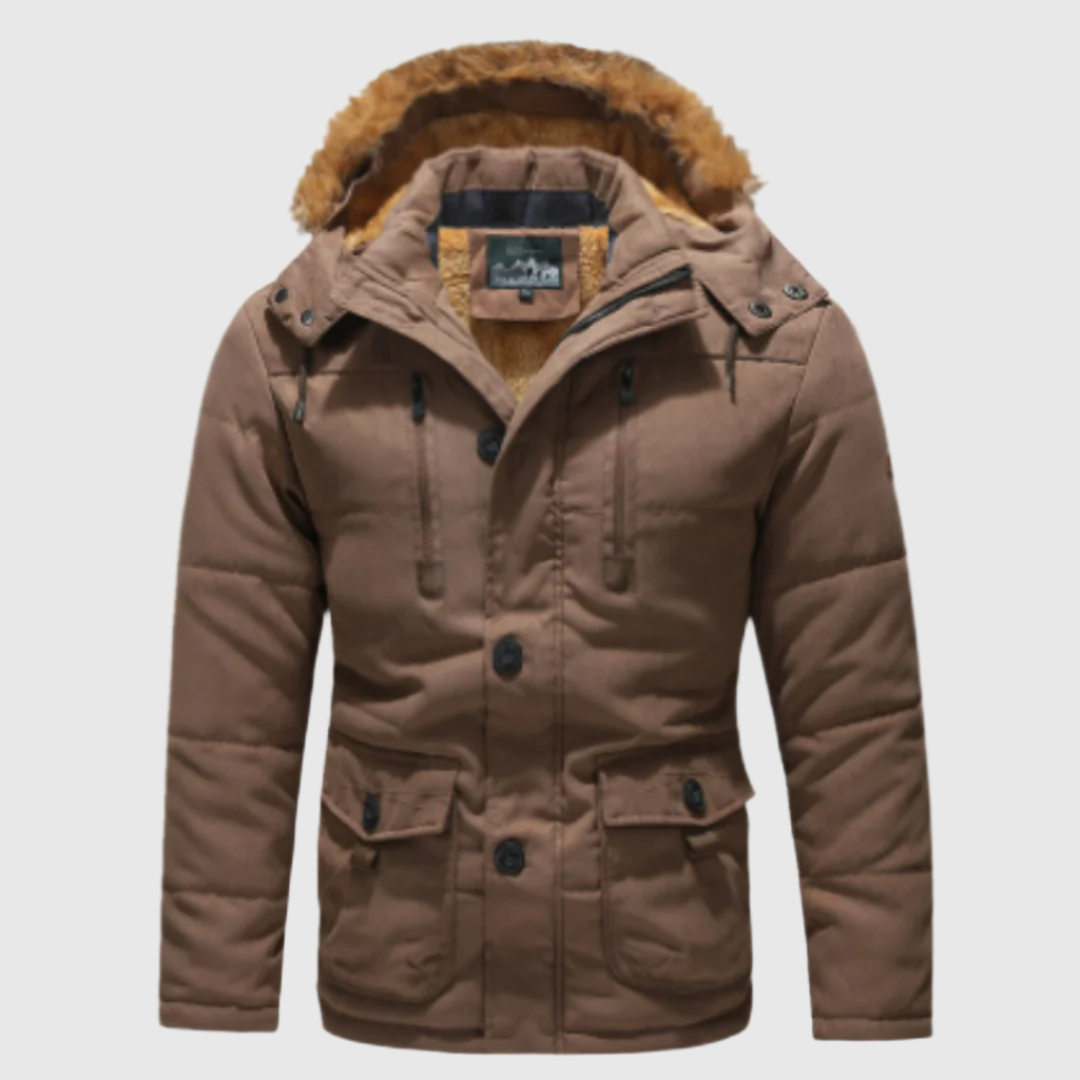 Manteau Hiver Homme Isolé et Étanche