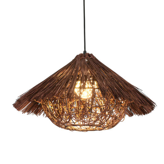 Lampe Suspendue Naturelle en Bambou - Foivo