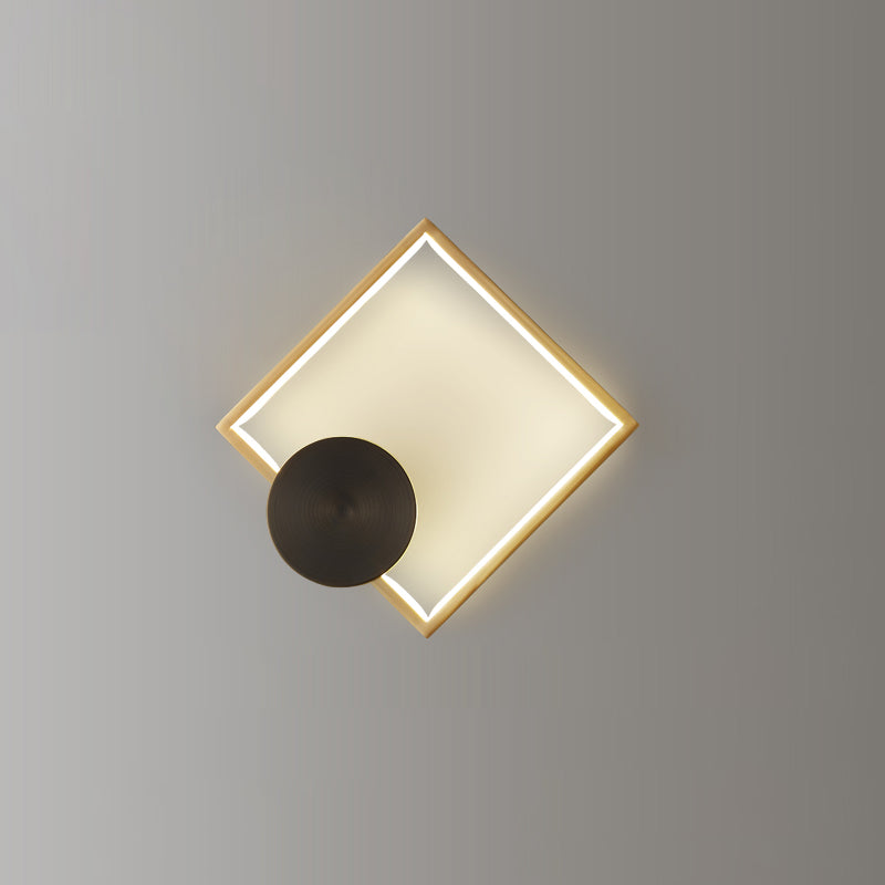 Lampe Murale Design Élégant Géométrique