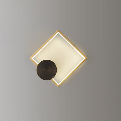 Lampe Murale Design Élégant Géométrique