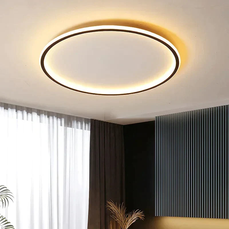 Lampe Plafond LED Élégante - Design Circulaire et Éclairage Intérieur Moderne - Foivo