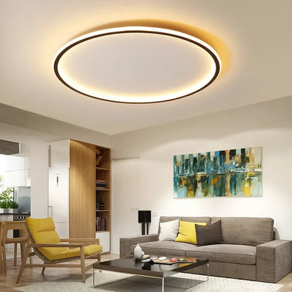 Lampe Plafond LED Élégante - Design Circulaire et Éclairage Intérieur Moderne
