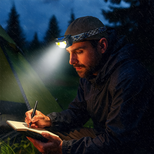 Lampe Frontale LED Étanche pour Chasse - BlxckFR