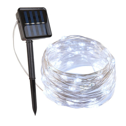 Guirlande Solaire Étanche LED Jardin Décoration Extérieure