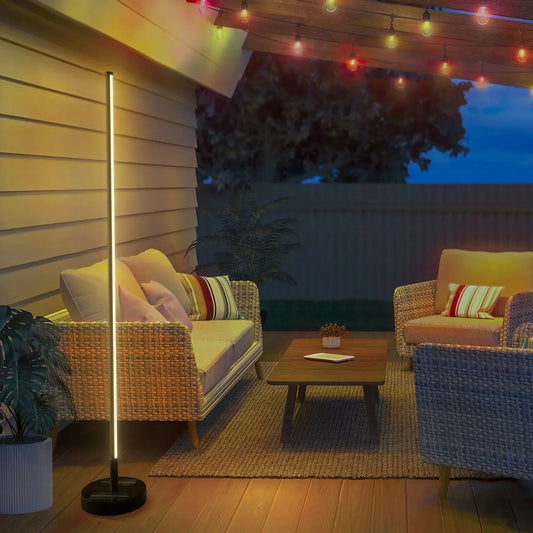 Lampe Exterieur LED Élégante et Solaraire - Foivo