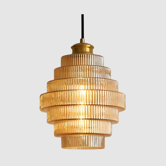 Luminaire Suspendu en Verre Chic pour Intérieur Élégant - Foivo