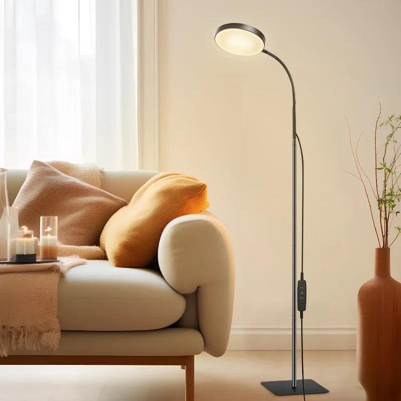 Lampadaire LED Design Réglable Salon Moderne